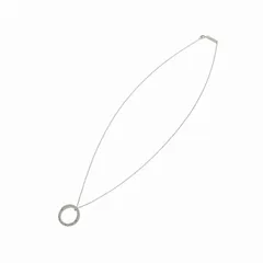 メゾンマルジェラ Maison Margiela リングペンダント チェーン ネックレス アクセサリー シルバーのサムネイル