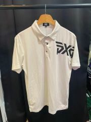 PXG メンズ ゴルフ ポロシャツ ホワイト - メルカリ