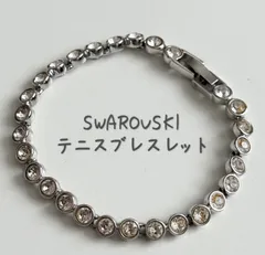 SWAROVSKI スワロフスキー テニスブレスレット シルバーのサムネイル