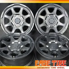 中古ホイール ハイエース Weds スタットベルク 15インチ 6J +33 139.7 6H 4本セットのサムネイル