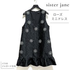 ワンピース Sister Jane 花柄 ジャガード ミニワンピース