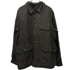 Nigel Cabourn FRENCH WORK JACKET - HEMP ヘンプコットンブラックシャンブレーフレンチワークジャケット 定価66,000円のサムネイル