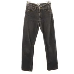 INED イネド デニムパンツ 1 ブラック ジーンズ レディース 古着のサムネイル