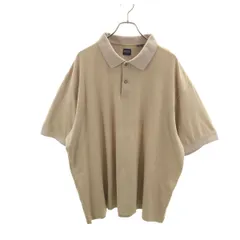ARROW アロー チェック柄 半袖 ポロシャツ 2XL ベージュ ビックサイズ メンズ 古着のサムネイル
