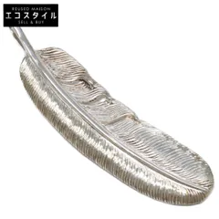 KENSHIRO ケンシロウ 【美品】SILVER 和彫りフェザー ネックレス L