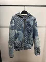 激レア☆ルイヴィトン × NIGO モノグラムパッチワークデニムジャケット