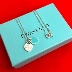 【極美品】ティファニー ネックレス リターントゥ ハートタグ シルバー 925 極 美品 TIFFANY&Co. ティファニー リターントゥ ティファニー ブルー