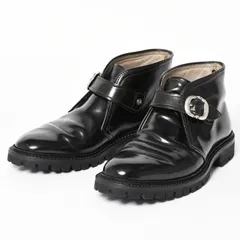 CHROME HEARTS クロムハーツ × Alden オールデン UA別注 ジョージブーツ 9175 サイズ8 1/2 ガンスリンガー ブラック 美品 中古 4a004335のサムネイル