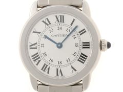 CARTIER カルティエ ロンドソロ SM W6701004 腕時計 ステンレススチール シルバー文字盤 クオーツ レディース【中古】471のサムネイル