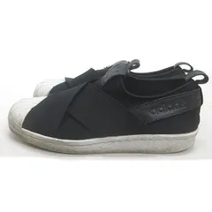 K■【23.5cm】アディダス/adidas BZ0112 SUPER STAR スリッポンシューズ スニーカー/黒/LADIES■39【中古】
