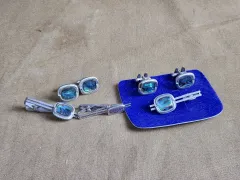 メンズアクセサリーセット (カフスボタン・ネクタイピン) ミュージアム lacquerwareのサムネイル