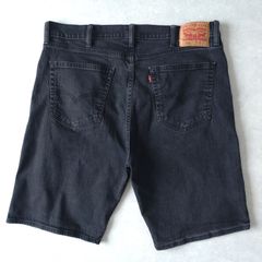 00s Levi's 569 baggy denim shorts black - メルカリ