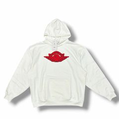 未使用 VETEMENTS 23AW CRYSTAL PARIS HOODIE ラインストーン