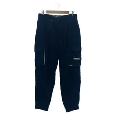 【中古】TOMMY HILFIGER ミックスファブリックユーティリティカーゴパンツ サイズW32×L30 紺[91]のサムネイル