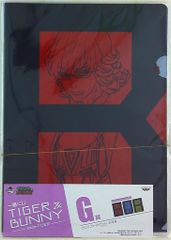 반프레스트 이치 반 쿠지 sideTIGER TIGER&BUNNY 전 4종 세트 G상 클리어 파일