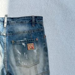 DSQUARED2 ワッペン スキニーデニム 46 ホワイト イタリア製 - メルカリ