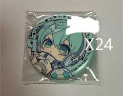 初音ミク グリッター 缶バッジ プロジェクトセカイ 50A 42点 - メルカリ