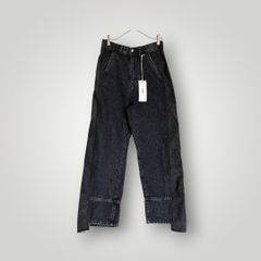 マイファス Hiro着用 doublet グレー デニム ワイドパンツ - メルカリ