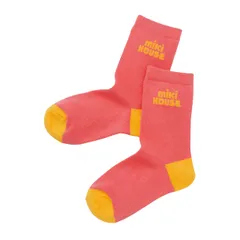 [ミキハウス] WEB限定 ソックス 17-19cm ピンク 靴下 クルー丈 男の子 女の子 キッズ 10-9627-685 17-19 ピンク