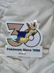 バーランド ロゴ ステッカー ポケットモンスター 30周年のサムネイル