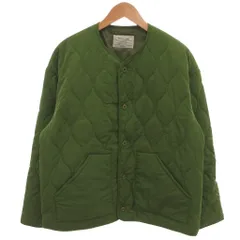 アーバンリサーチ サニーレーベル URBAN RESEARCH Sonny Label 美品 キルティングジャケット パテッド パイピング M 緑 グリーン27- LA17S007 /MXのサムネイル