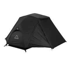 【人気商品】前後出入り口 小型テント 7001アルミ 防風 軽量 防水 4WAY コンパクト 4シーズン 簡単設営 アウトドア 1人用 キャンプ 連結可能 登山 インナーテント ハイキング カンガール式テント コット用テント バイク ソロテント 自転車 コットのサムネイル