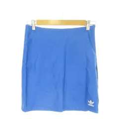 アディダスオリジナルス adidas originals レザースカート OT ロイヤルブルー トレフォイル ロゴ /CK55 ■GY99のサムネイル