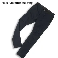 coen c.mountaineering コーエン 通年★ ストレッチ 立体裁断 ツイル スキニー クライミング パンツ Sz.S メンズ ネイビーのサムネイル