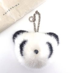 ✨美品✨ANTEPRIMA　アンテプリマ　グミーズ　パンダ　ミニポーチ　チャーム 美品・保管袋付き】ANTEPRIMA アンテプリマ／チャーム パンダ／ミンク
