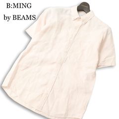 B:MING by BEAMS ビームス 春夏 Herdmans☆ 麻100％ リネン 半袖 