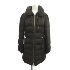 ジューシークチュール JUICY COUTURE コート ダウンコート M 茶色 ブラウン 無地 長袖 ミディ丈 /KK ■ECA006のサムネイル