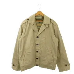 ティンバーランド Timberland WEATHERGEAR ジャケット 上着 M ベージュ 無地 長袖 襟付き /AO12 ■ECE006のサムネイル
