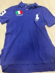 希少 チーフキーフ ポロバイラルフローレン ITALYポロシャツ ビッグ