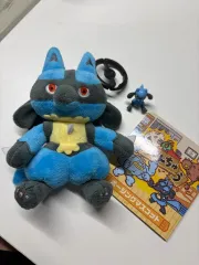 ポケットモンスター ルカリオ 特訓中 ポージング マスコット カラビナ ぬいぐるみ キーホルダー