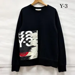 ワイスリー Yohji Yamamoto ヨウジヤマモト adidas グラフィック ロゴ プリント スウェット プルオーバー トレーナー メンズ M ISItems【USED】【古着】【中古】50161770のサムネイル