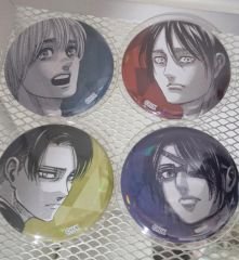進撃の巨人 エレン・イェーガー アニーク ハート缶バッジ バレンタイン