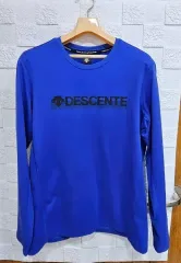 (P)デサント 長袖 Tシャツ ブルー Mのサムネイル