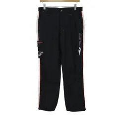 ティゴラ パンツ ボトムス サイドライン ロゴプリント スポーツウエア メンズ Lサイズ ブラック TIGORA 【中古】のサムネイル