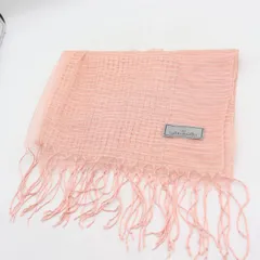 ミラショーン ストール ブランド 無地 レディース コーラルピンク mila schon 【中古】のサムネイル