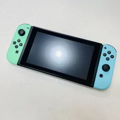 あつまれ どうぶつの森セット Switch 本体 Joy-Conのみ 新型 バッテリー強化版 液晶ベゼル打痕あり ソフトなし 任天堂スイッチ XKJ10031682915のサムネイル