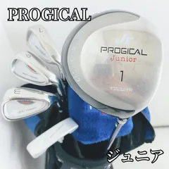 【保証付】ジュニア TSURUYA ツルヤ PROGICAL Junior プロジカル ジュニア ゴルフ クラブ セット 子供 初心者 入門 バッグ付き 右利き パター付  86Y-16のサムネイル