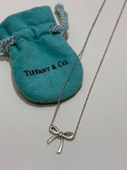 Tiffany & Co. Tiffany Ribbon Necklace, Sterling Silver 925