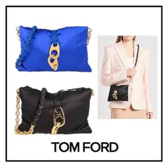 TOMFORD ショルダーバッグ ブルー ブラック ブルーのサムネイル