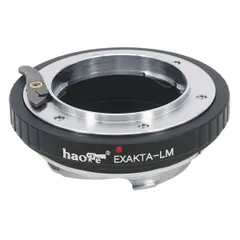 新品 Haoge レンズマウントアダプター Exakta EXAマウントレンズからLeica M LMマウントカメラ用 M240 M240P M262 M3 M2 M1 M4 M5 M6 MP M7 M8 M9 M9-P M モノクロ、ME MM-P M10のサムネイル