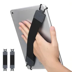신제품 TiMovo 태블릿 밴드, 2개 팩, 태블릿 PC 안전 핸드 스트랩, 단일 휴대용, 낙하 방지, 탈착식, 9-11인치 호환 - 아이패드 11/10/9/8/7세대, 아이패드 에어 7/6/5/4, 아이패드 프로 11, 파이어 HD 10, R