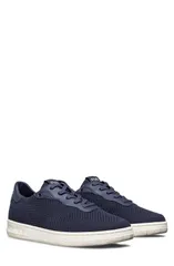 Clae 남성용 신발 스니커즈 CLAE 데이비스 퍼포레이티드 로우탑 스니커즈 네이비 네이비