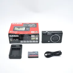 B#12760 CASIO デジタルカメラ EXILIM 石川遼プロのスイングムービー内蔵 ゴルファー向けハイスピードカメラ EX-FC500SBKのサムネイル