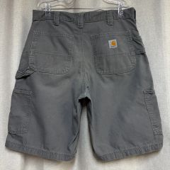 モスグリーン】Carharttダックパンツフェードペインター32インチ