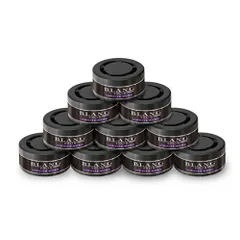 카메이트 (Carmate) 차량용 방향제, 10개 세트 [화이트 머스크], 블렁 솔리드, 리필 음료 홀더, 대시보드 시트, 언더레이 [올마이티, 모두에게 사랑받는 향] 60g x 10개 G21Tepms