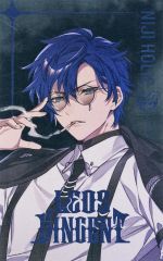 にじさんじ NIJI HOLIC ランダムメタルカード レオス・ヴィンセント